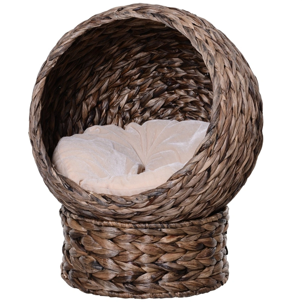 Soft Plush Pet Cat Bed House, Cozy Cave Style Cat Crate, Washable, Indoor Outdoor Use