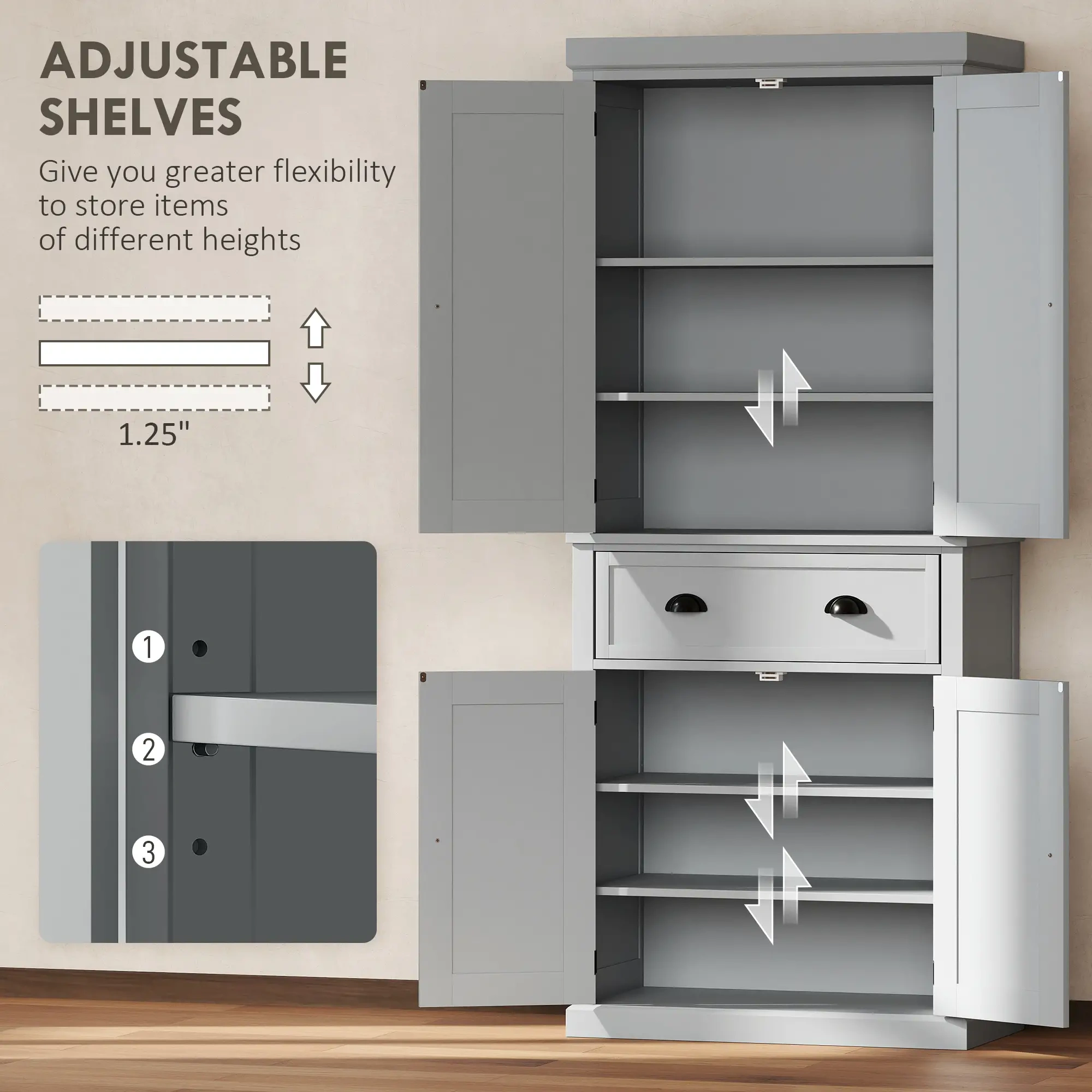 Kitchen Cabinet/ Bathroom Cabinet view 4
