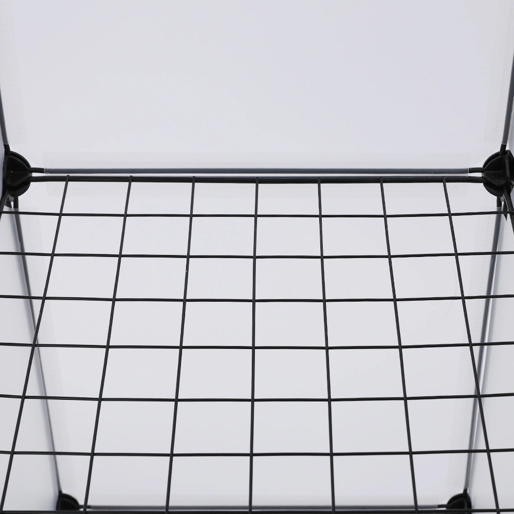 16-Cube Storage Shelf Cube Shelving Bookcase Organizer Closet Toy Cabinet White view 4
