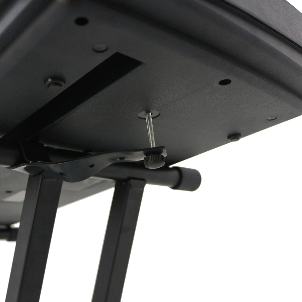 Dual-tube X-Shape Keyboard Stand Black view 8