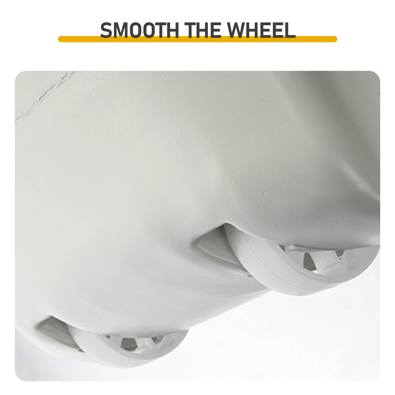 5 Gallon Upgrade Portable RV Toilet with Matching White Lid Ring Waste Holding Tank, Outdoor Hand Wash Station, HDPE Material, White view 18