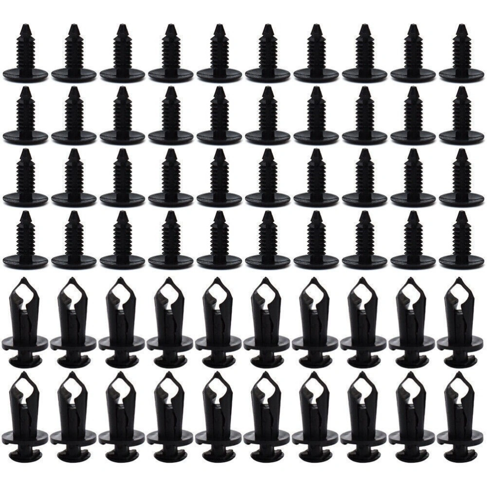 190PCS Car Body Trim Clips Retainer Kit Bumper Fender Panel Rivets Push Fastener Screws Automotive Interior Exterior Repair Accessories view 4
