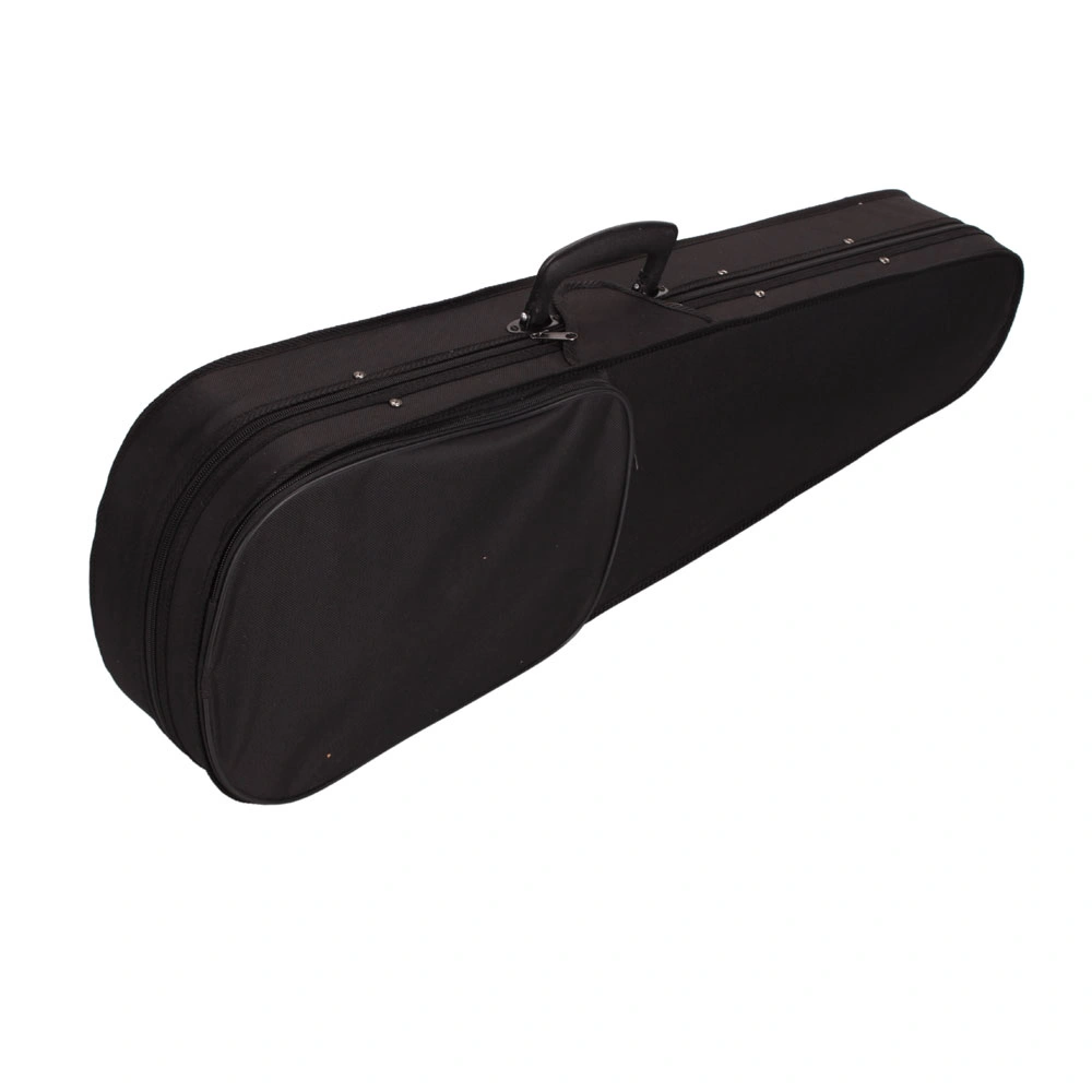 New 4/4 Acoustic Violin Case Bow Rosin Natural view 4