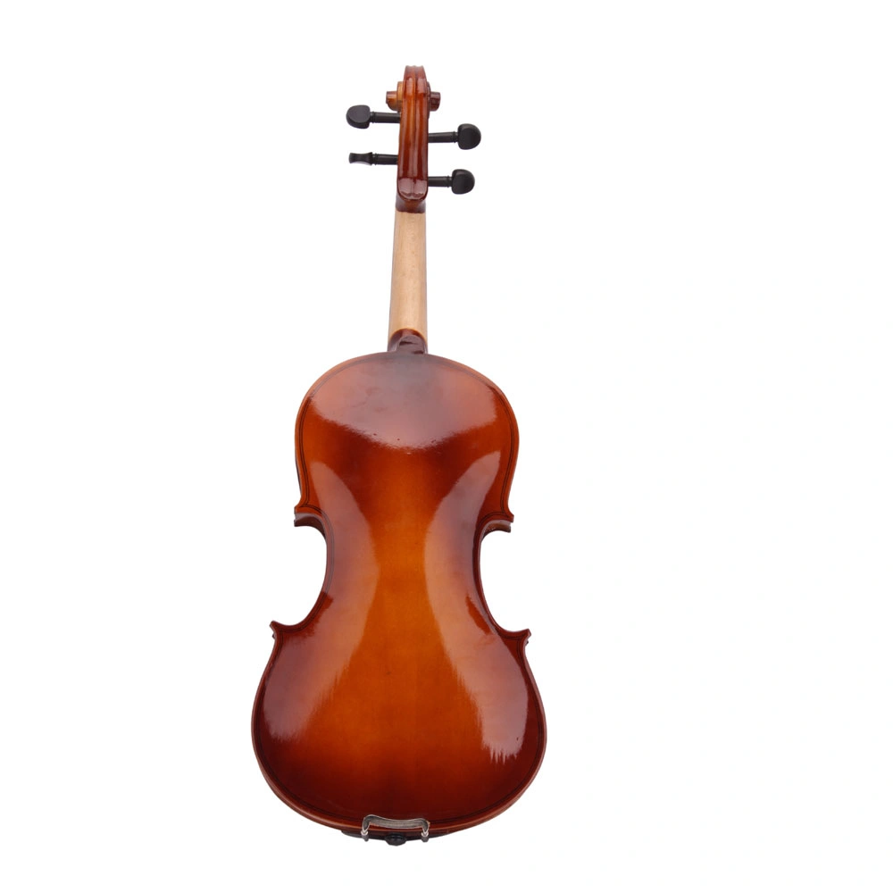 New 4/4 Acoustic Violin Case Bow Rosin Natural view 8