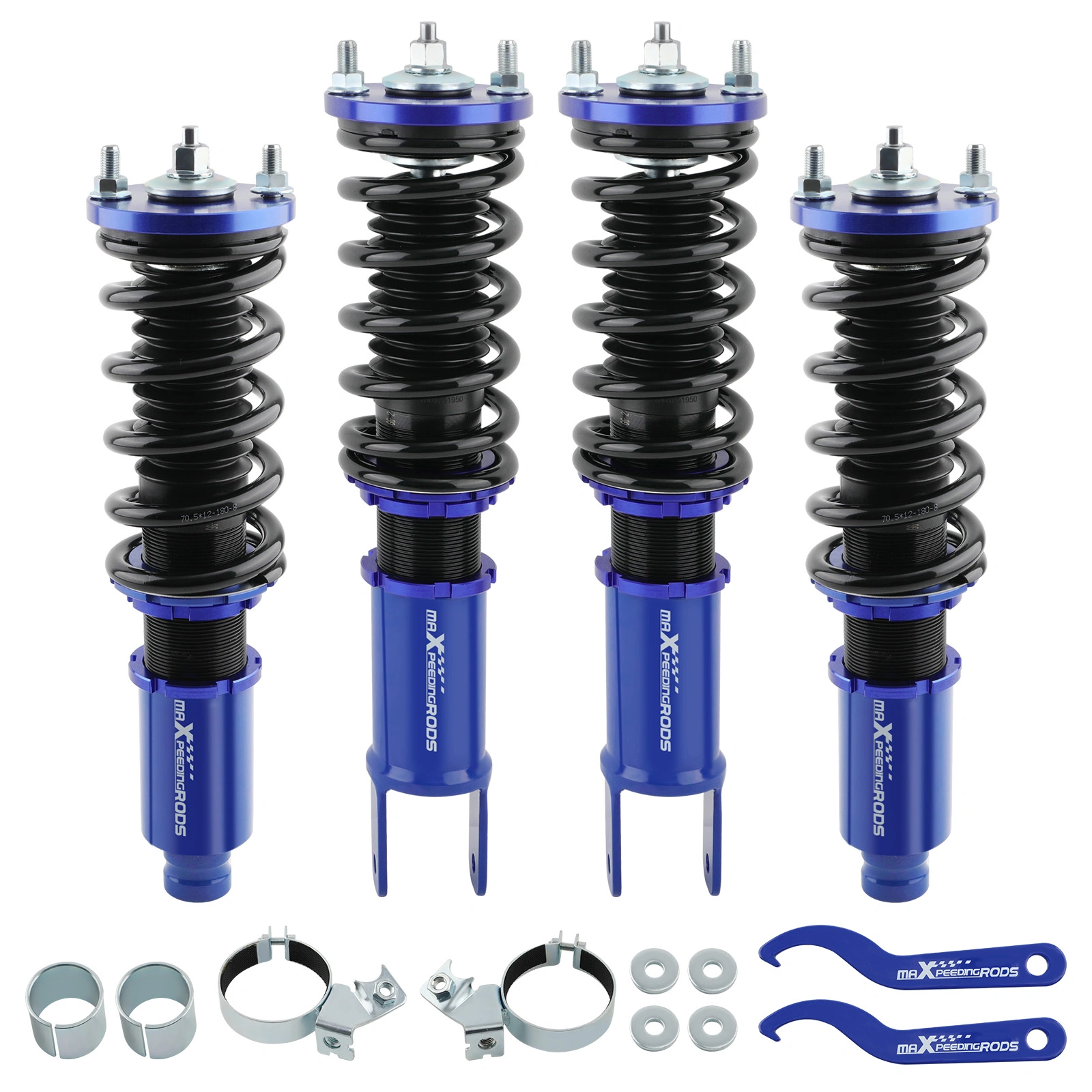 Front Rear Coilovers Suspension Kit for Honda Civic 1989-199