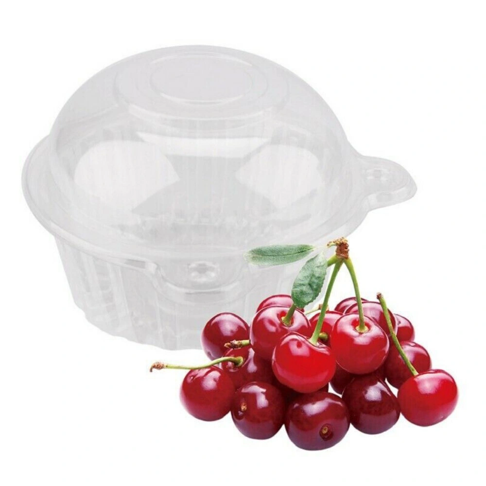 50Pc Clear Plastic Cupcake Muffin Cases Dome Liners Baking Cups with Lids view 5