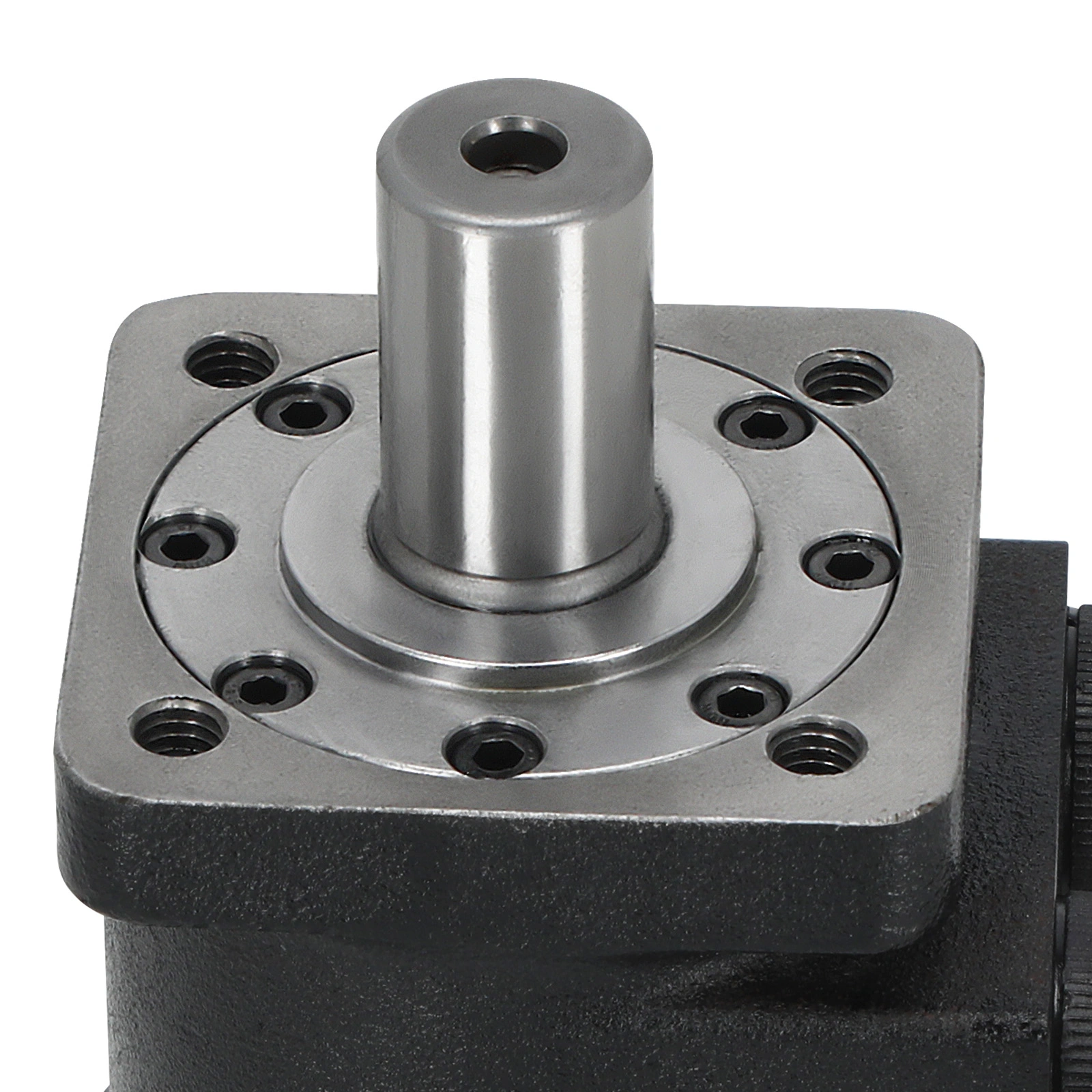 Hydraulic Gerotor Motor 101-1001-009 for Eaton Char-Lynn H Series, Heavy-Duty Hydraulic Gear Motor, Direct Replacement Black view 4