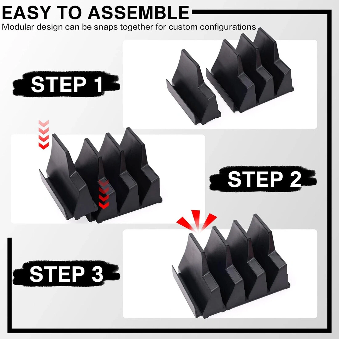 46 PCS Magnetic Wrench Organizer - Portable Tool Storage Shelf with Widgets, Practical Wall Mount Holder view 4