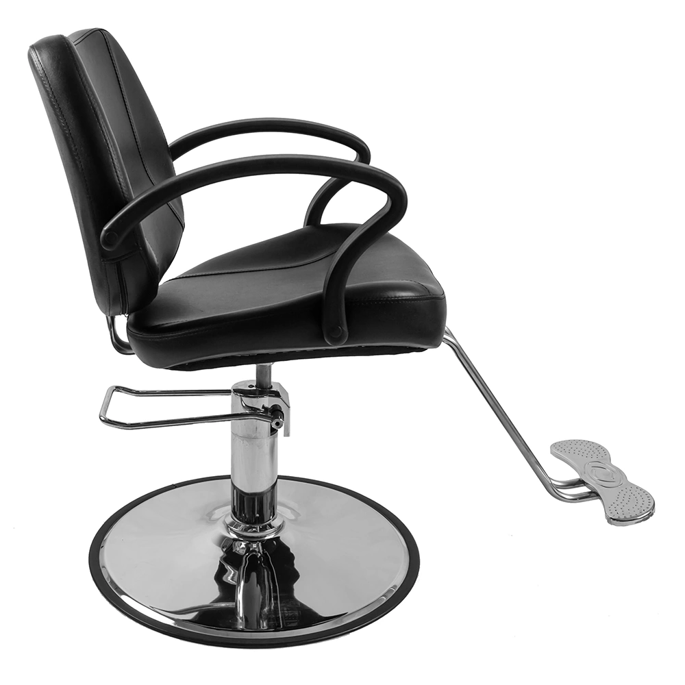 8801 Woman Barber Chair Black view 8
