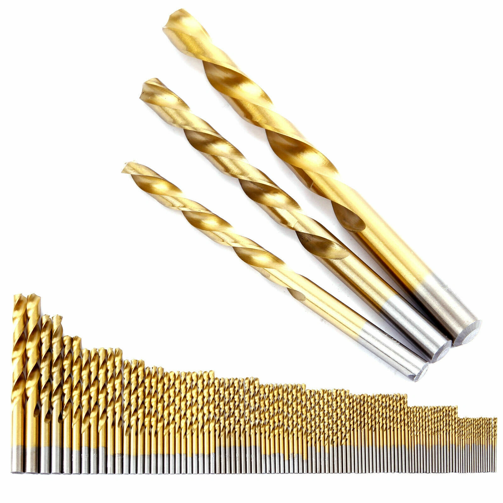 105mm HSS-Co Cobalt Drill Bits Set Titanium Coated for Stainless Steel Metal Wood - High Speed Precision Drill Set view 2
