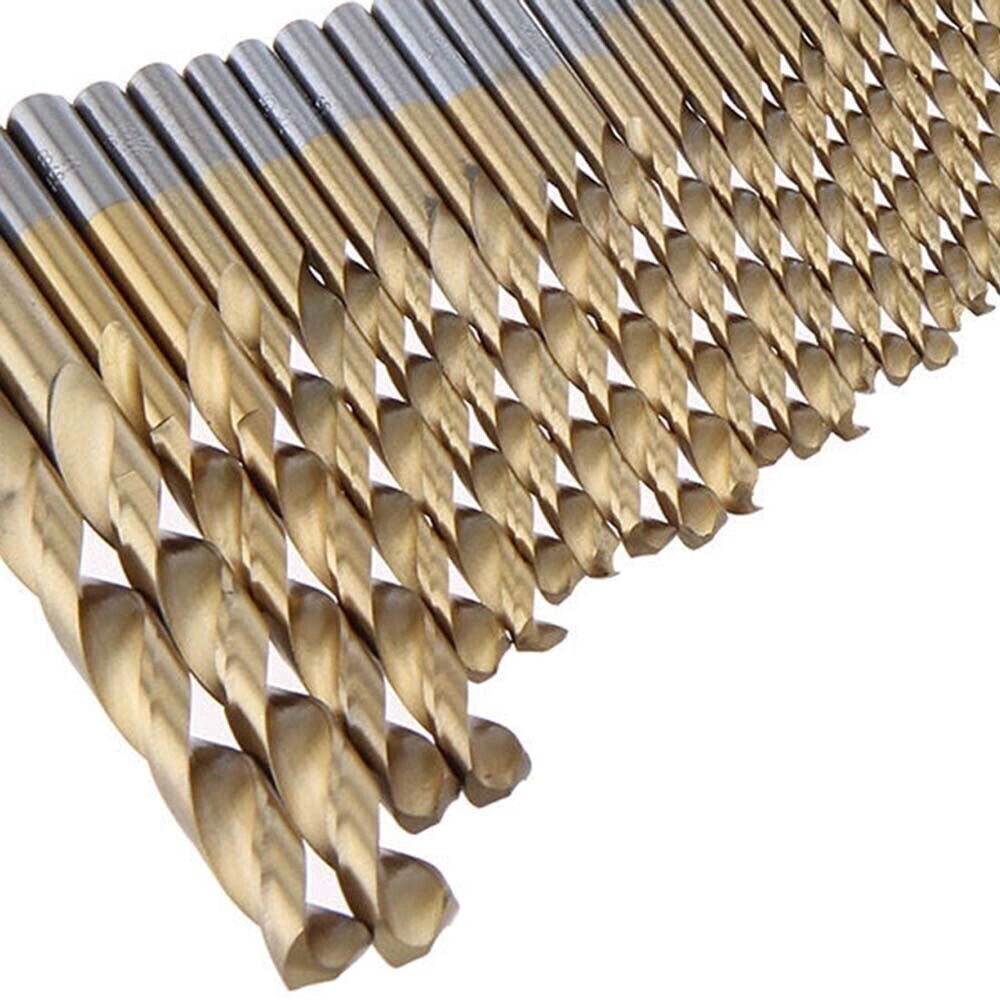 105mm HSS-Co Cobalt Drill Bits Set Titanium Coated for Stainless Steel Metal Wood - High Speed Precision Drill Set view 3