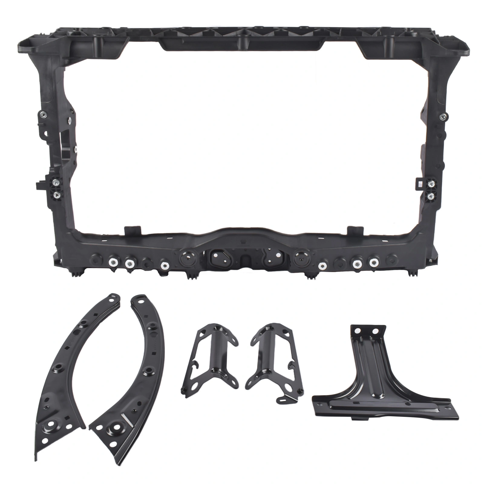 6PCS Radiator Core Support Bracket Set for Honda Civic 2022-2025, Replacement 71411-T22-A01 71413-T20-A00 view 5