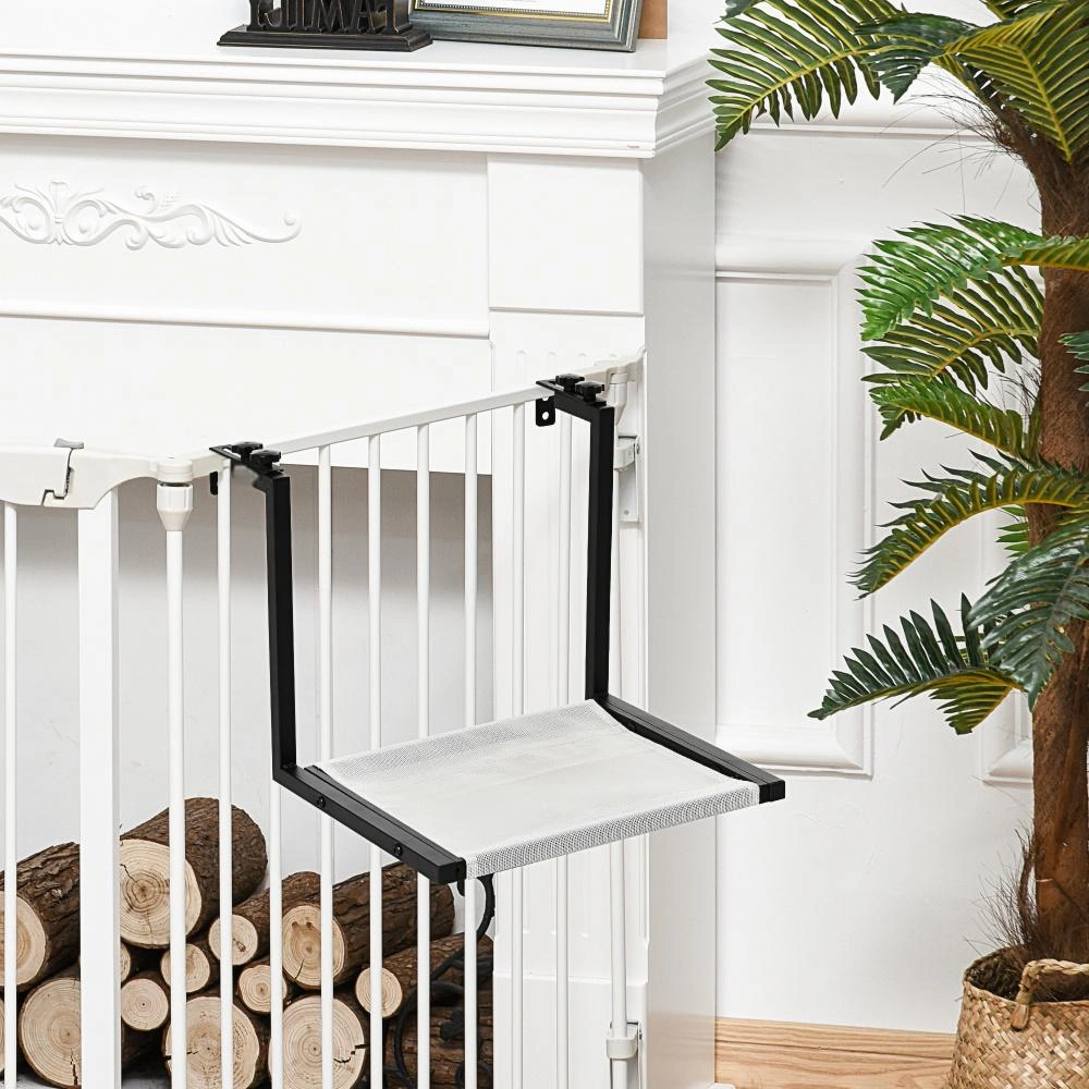 Wall Mounted Cat Shelf Tree, Floating Cat Perch with Steps, Cat Hammock for Cats and Kittens view 3