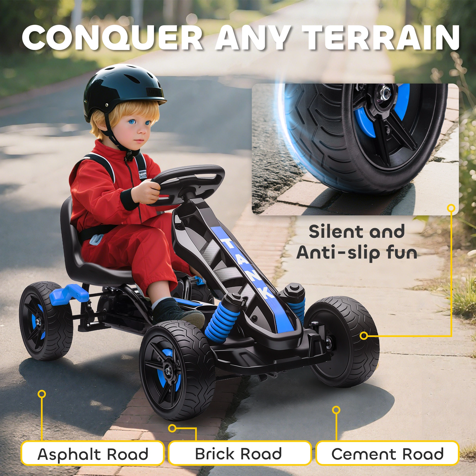 Children's Car - Battery Powered Toddler Vehicle with Safe Low Speed, Parent Remote & Open Door view 5