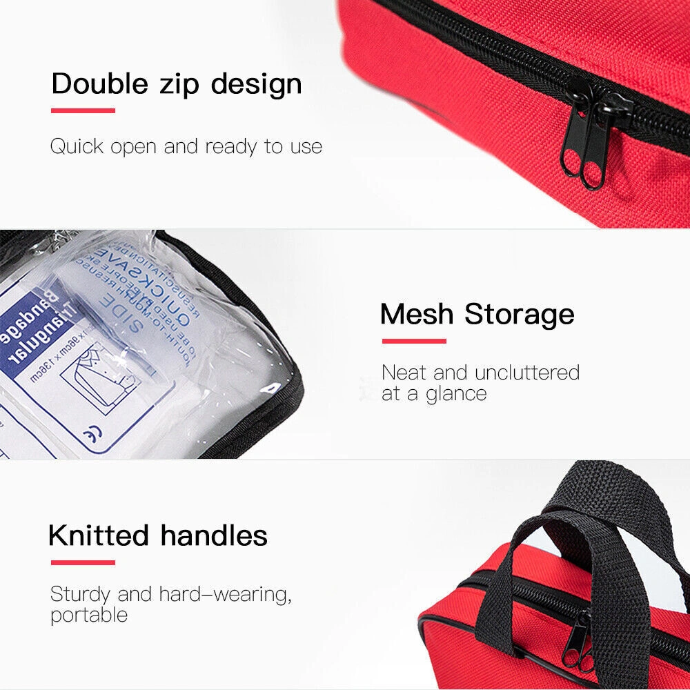 391 Piece First Aid Kit - Comprehensive Medical Emergency Kit for Home, Car, Travel, Office & Outdoor Use view 2
