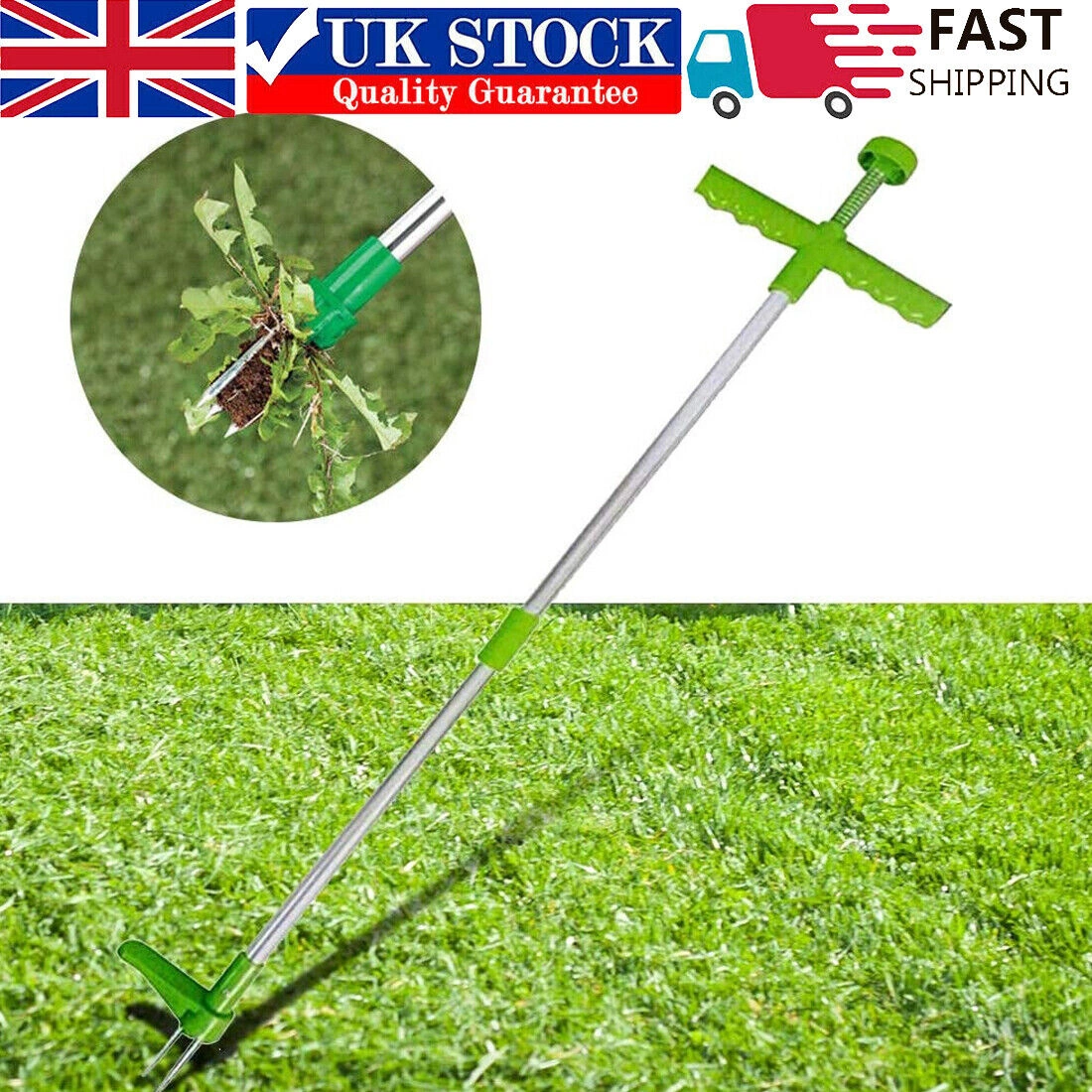 Weed Puller Tool - Twist Weeder for Garden & Lawn, Root Remover Claw for Easy Extraction