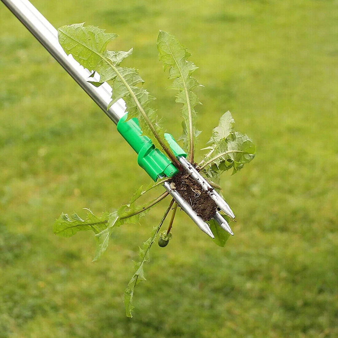 Weed Puller Tool - Twist Weeder for Garden & Lawn, Root Remover Claw for Easy Extraction view 3