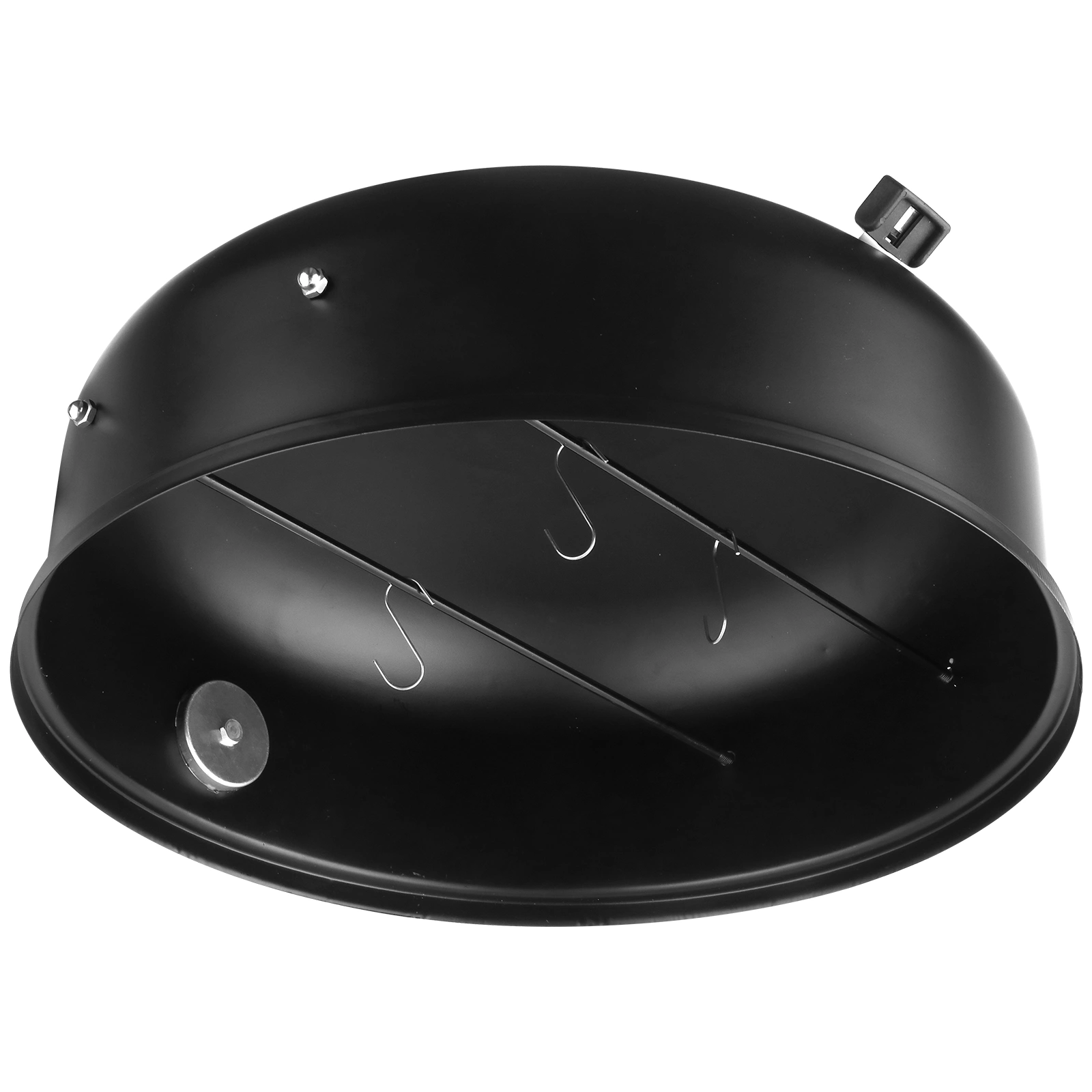 80*41*48cm Iron Spray Smoker Carbon Grill Black view 12