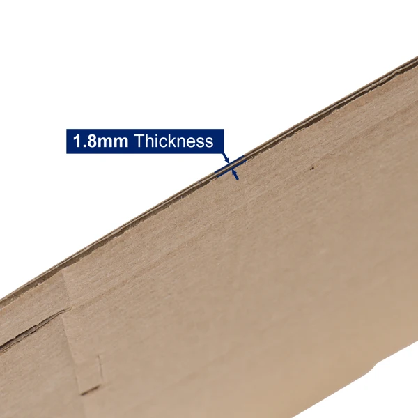 50pcs 8.7 "x 4.3" x 1 " (22x11x2.5cm) thickness 1.8mm aircraft box corrugated cardboard box kraft paper color view 5