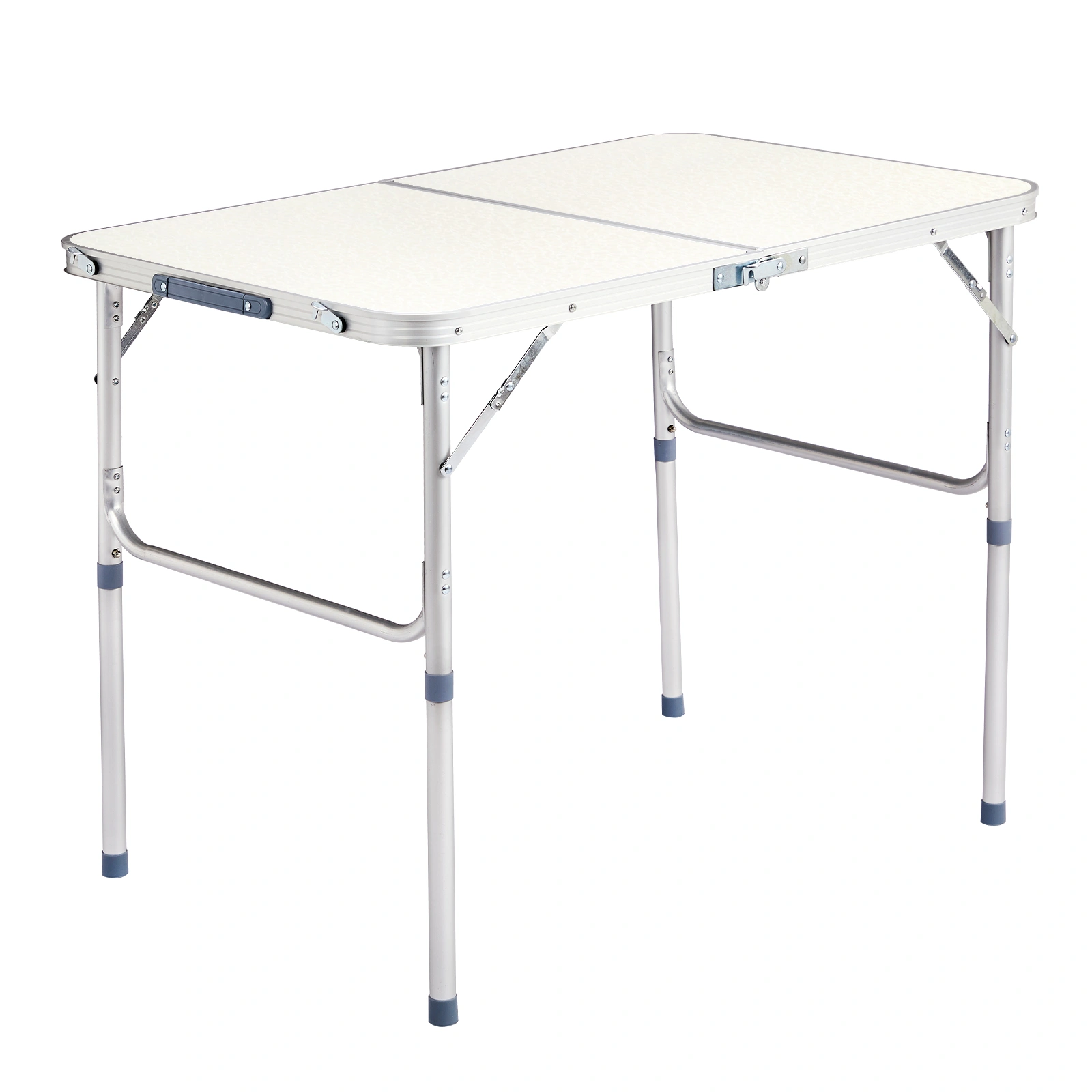 90 x 60 x 70cm Home Use Aluminum Alloy Folding Table White view 12