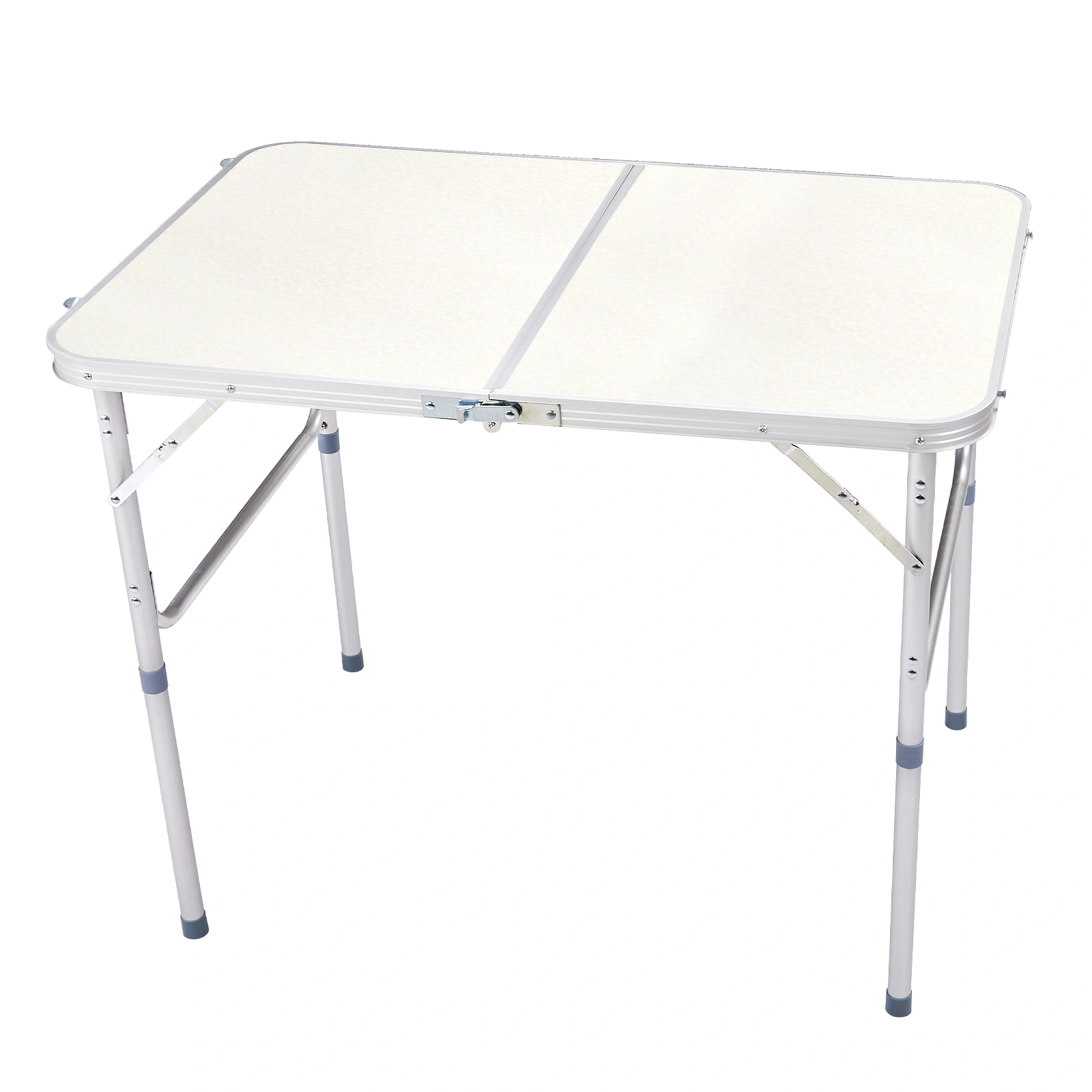 90 x 60 x 70cm Home Use Aluminum Alloy Folding Table White view 14