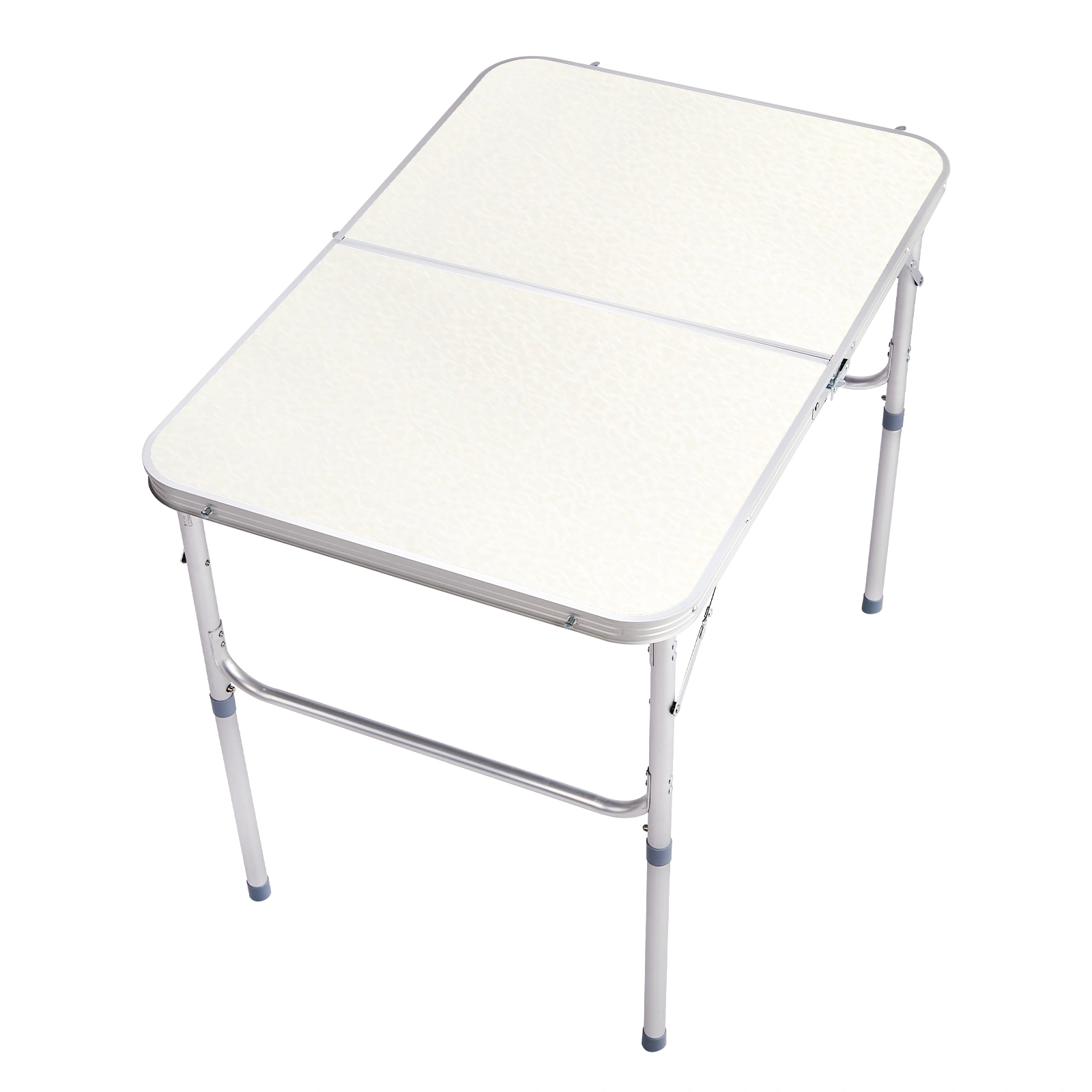 90 x 60 x 70cm Home Use Aluminum Alloy Folding Table White view 15