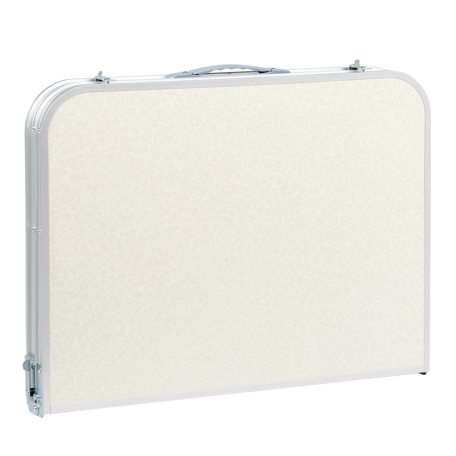90 x 60 x 70cm Home Use Aluminum Alloy Folding Table White view 22