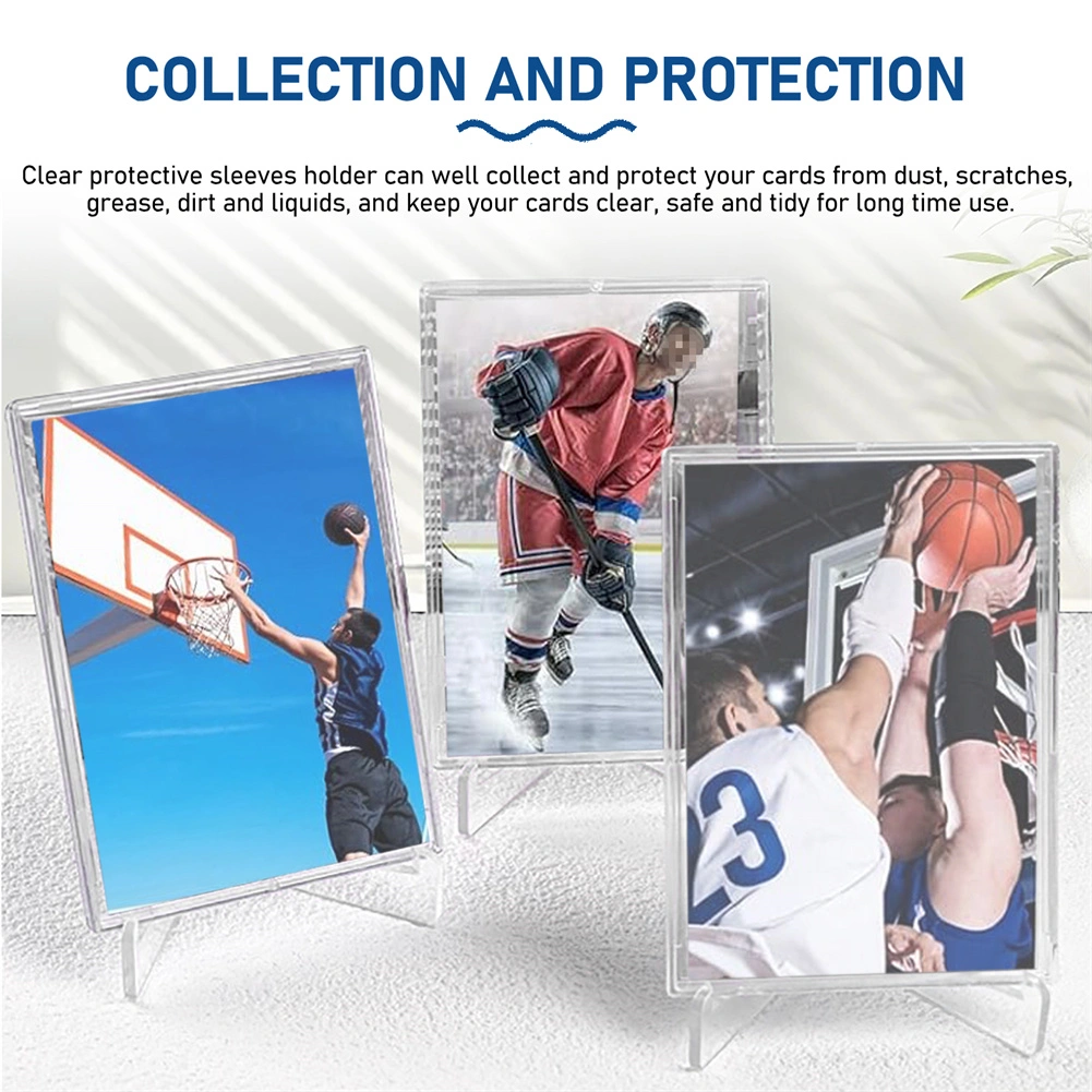 Clear Baseball Card Trading Sleeves - Premium Card Protectors & Holders for Sports Cards view 10