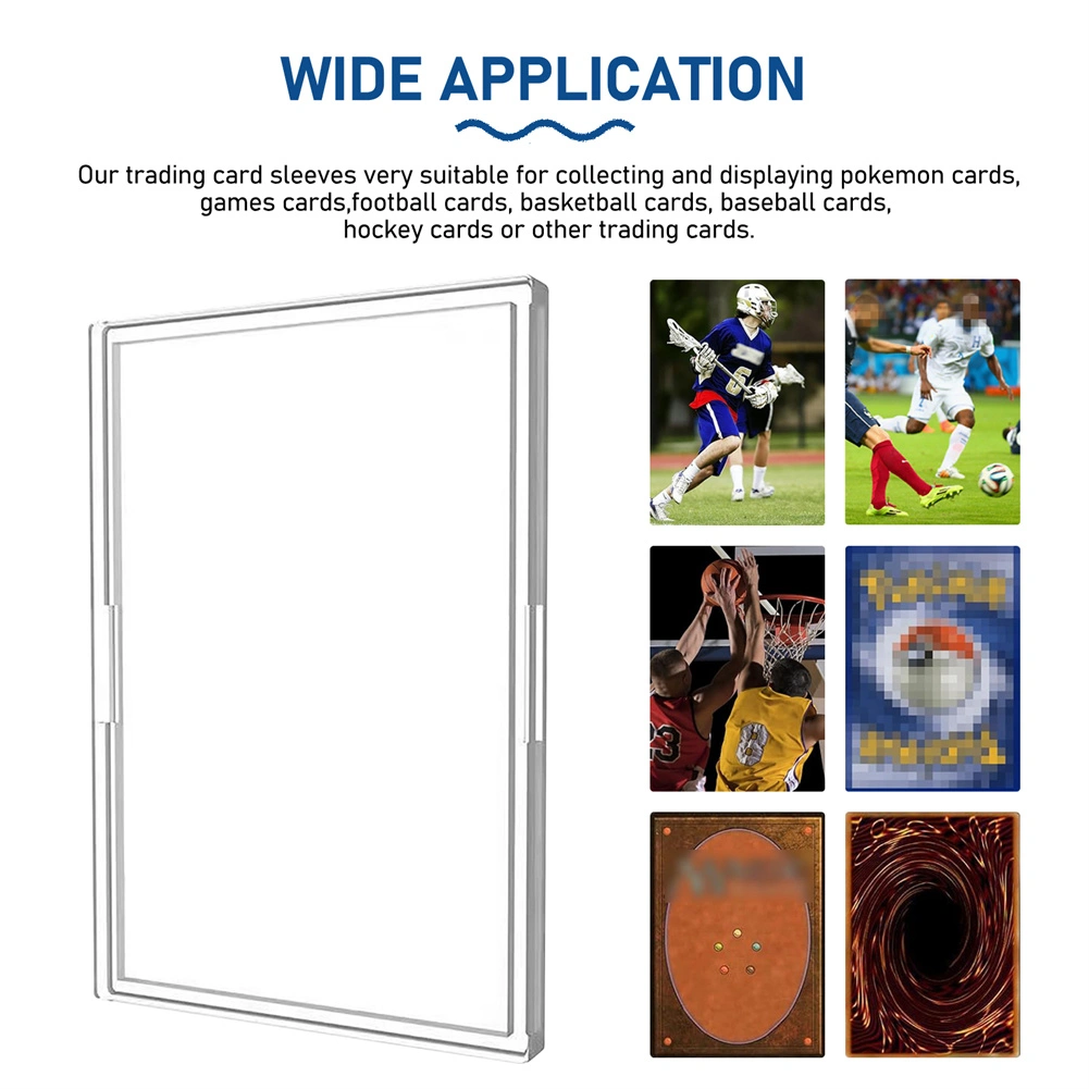 Clear Baseball Card Trading Sleeves - Premium Card Protectors & Holders for Sports Cards view 11
