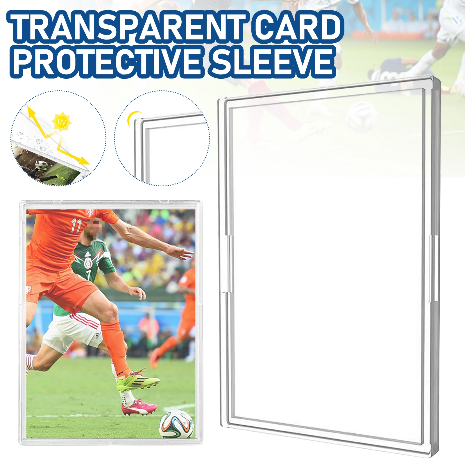 Clear Baseball Card Trading Sleeves - Premium Card Protectors & Holders for Sports Cards view 2