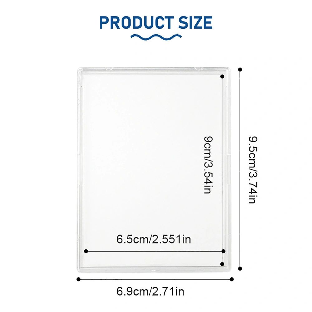 Clear Baseball Card Trading Sleeves - Premium Card Protectors & Holders for Sports Cards view 7