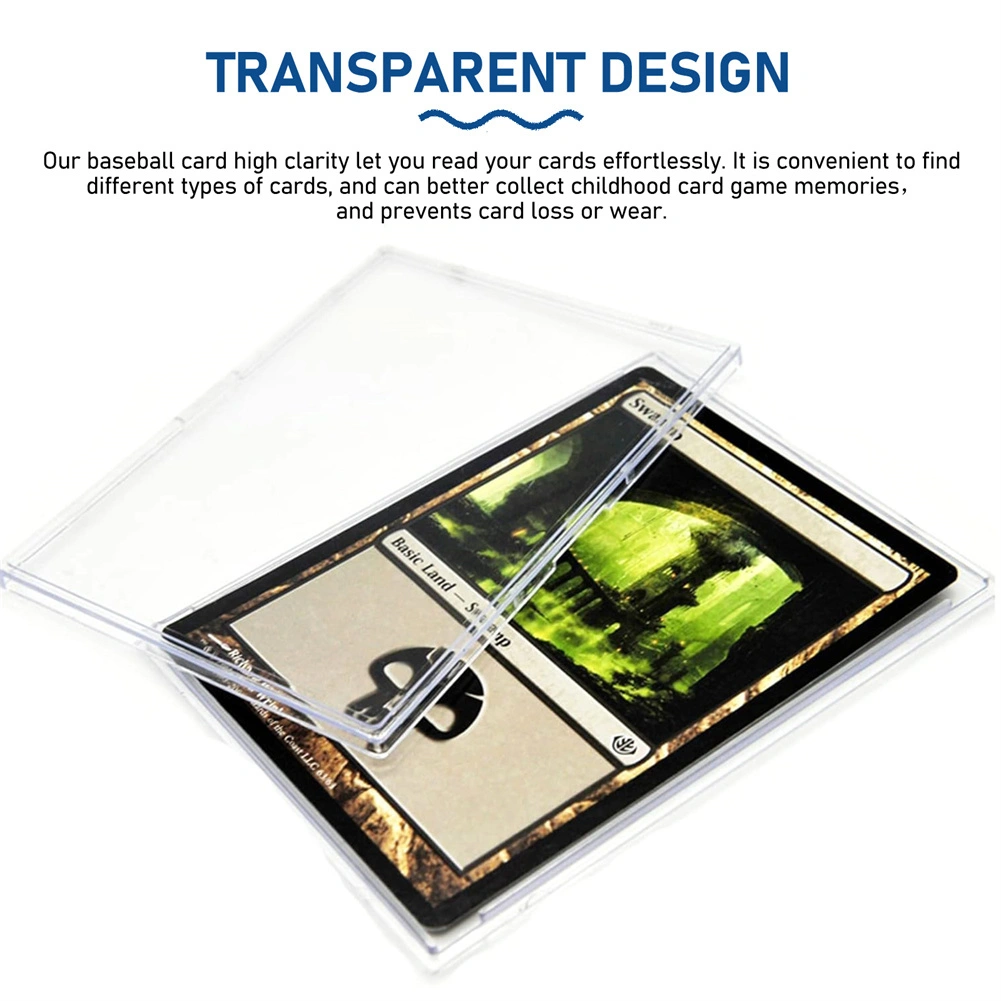 Clear Baseball Card Trading Sleeves - Premium Card Protectors & Holders for Sports Cards view 8