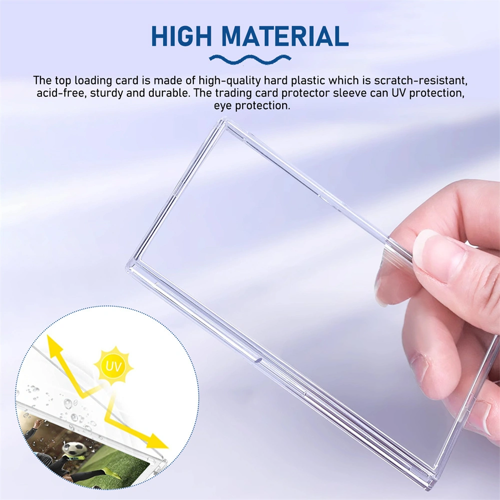 Clear Baseball Card Trading Sleeves - Premium Card Protectors & Holders for Sports Cards view 9