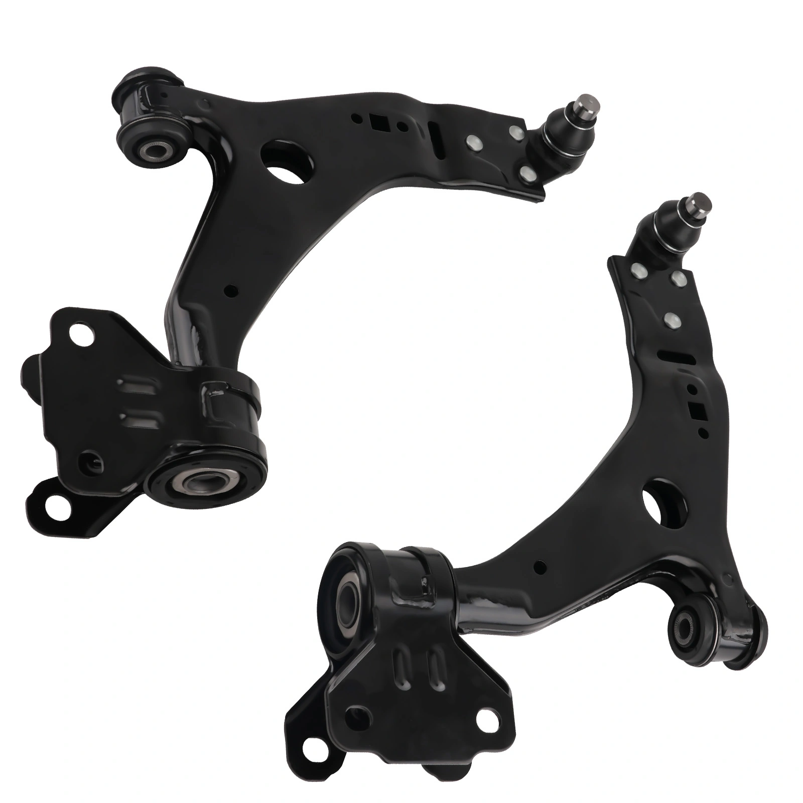 Front Suspension Kit for Ford Escape 2013-2018 Lower Control Arm Tie Rods Sway Bar Bushing Assembly view 2