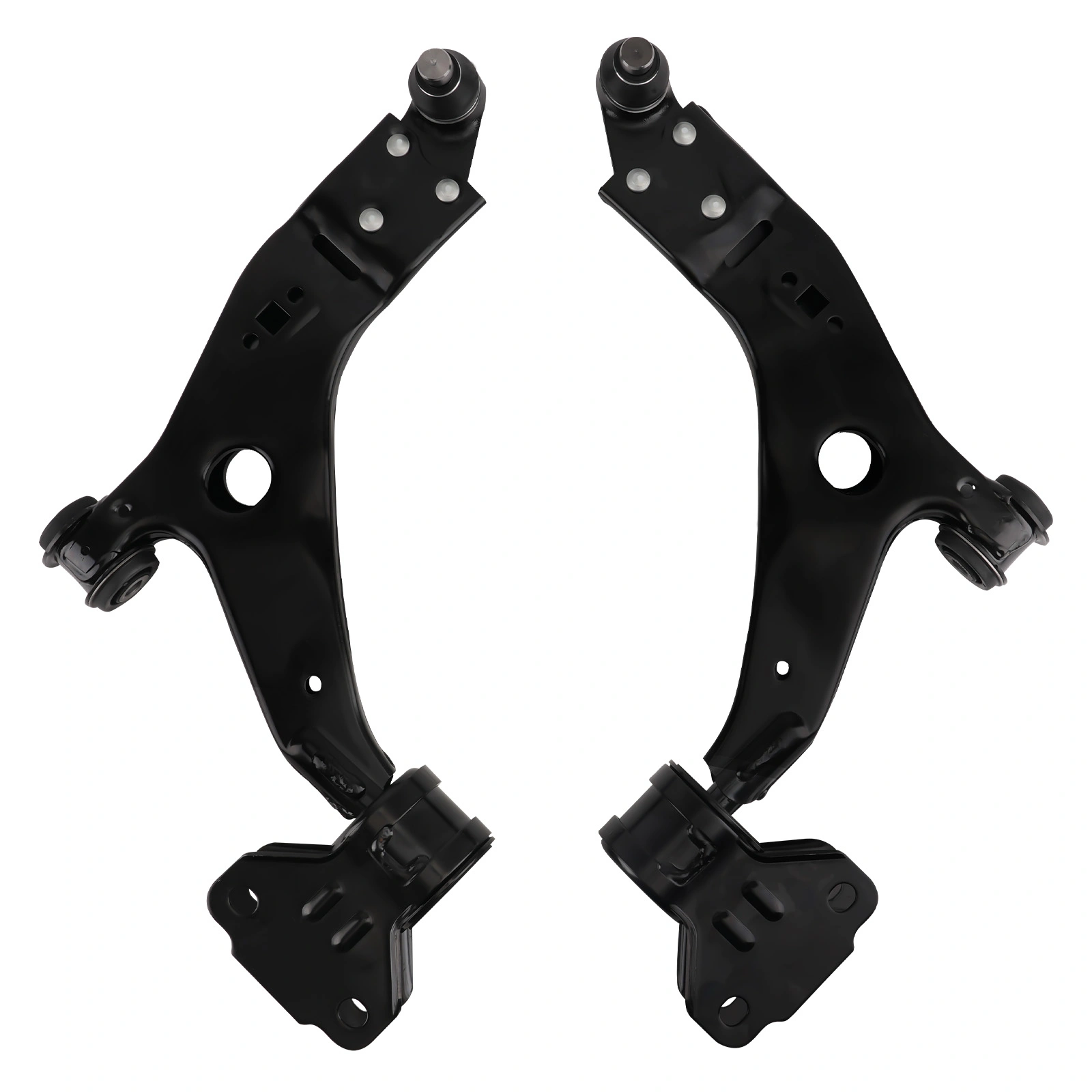 Front Suspension Kit for Ford Escape 2013-2018 Lower Control Arm Tie Rods Sway Bar Bushing Assembly view 4