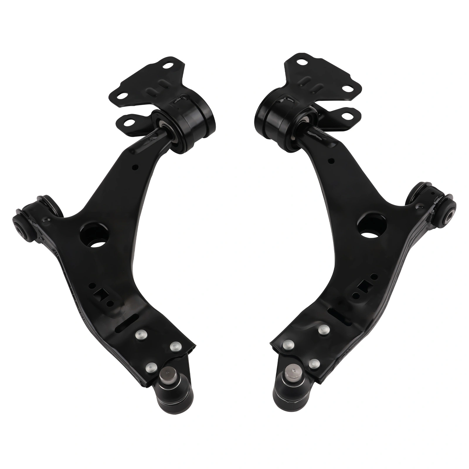 Front Suspension Kit for Ford Escape 2013-2018 Lower Control Arm Tie Rods Sway Bar Bushing Assembly view 5