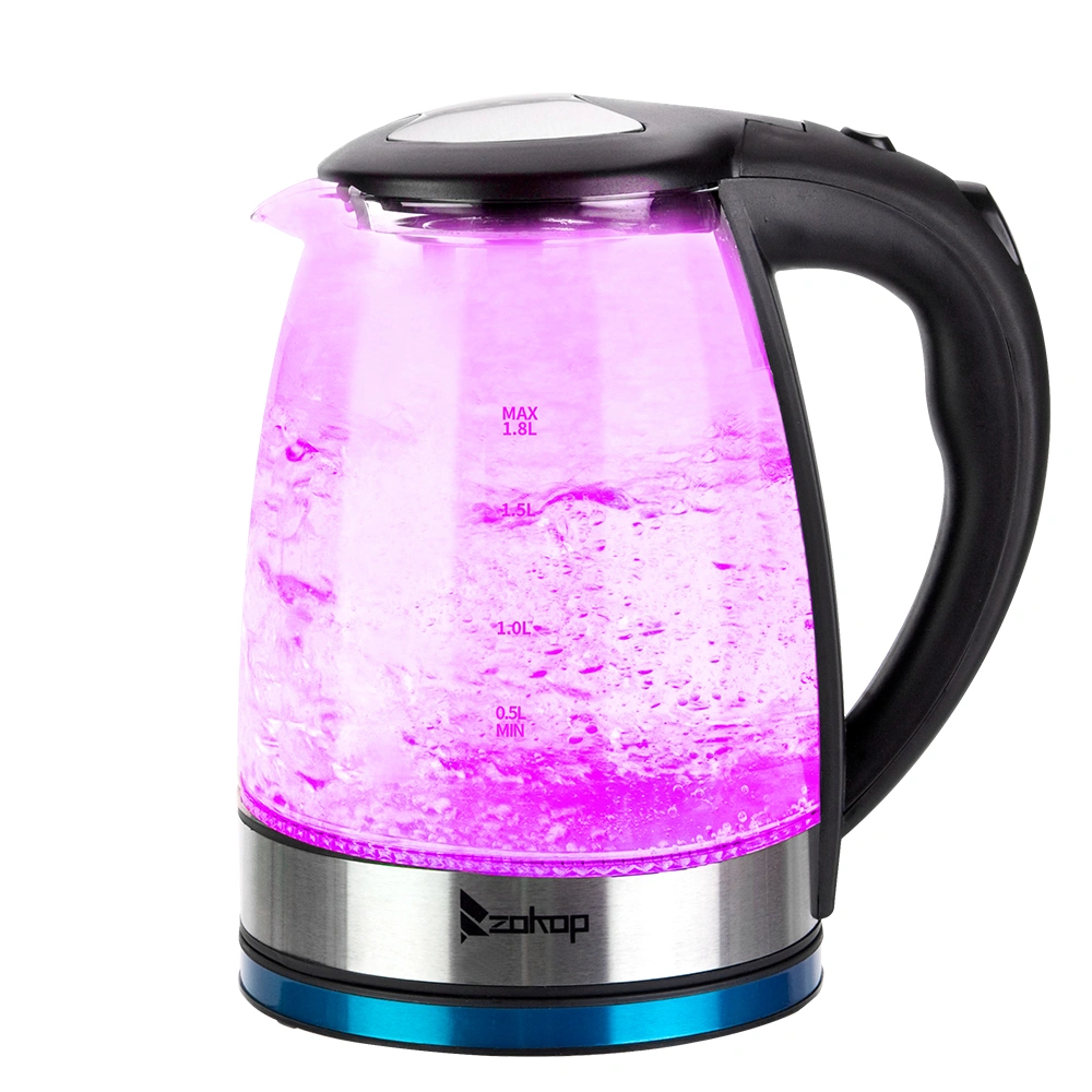 HD-1861-A 220V 2000W 1.8L Electric Glass Kettle UK Plug view 11