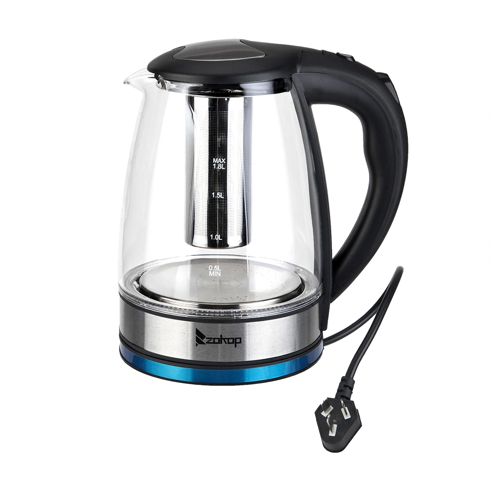 HD-1861-A 220V 2000W 1.8L Electric Glass Kettle UK Plug view 17