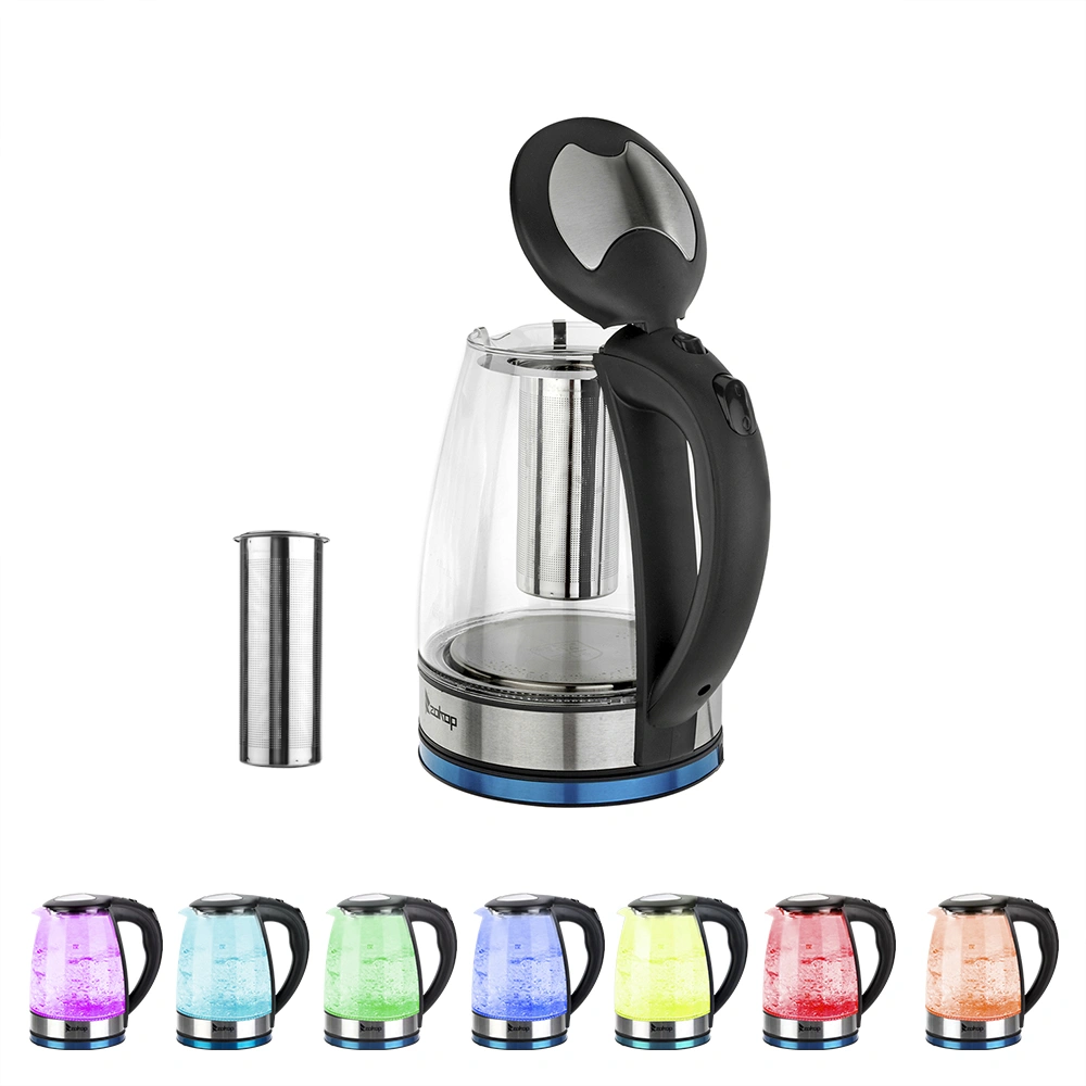 HD-1861-A 220V 2000W 1.8L Electric Glass Kettle UK Plug view 3