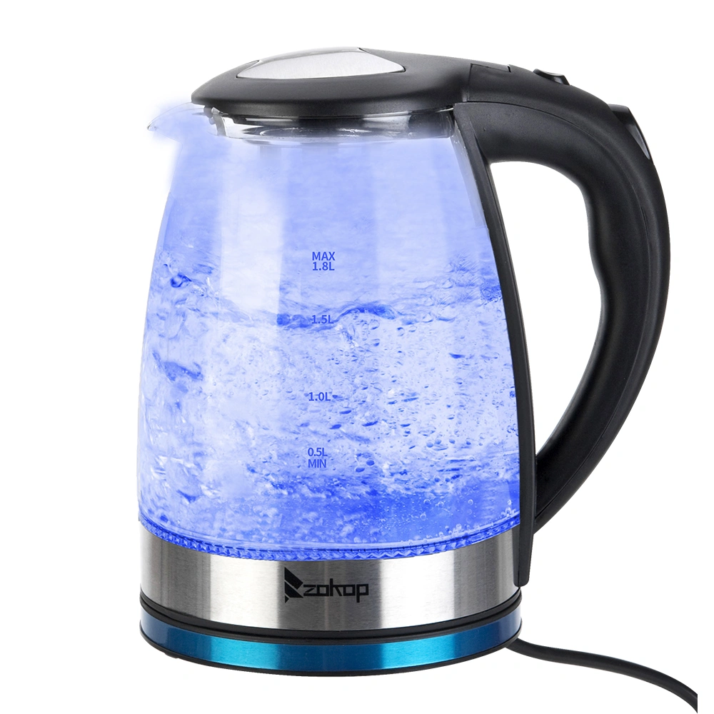 HD-1861-A 220V 2000W 1.8L Electric Glass Kettle UK Plug view 9