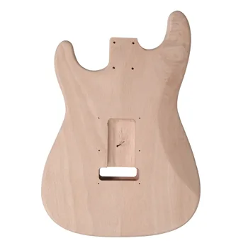 DIY 6 String ST Style Electric Guitar Kits with Mahogany Body, Maple Neck and Accessories view 3