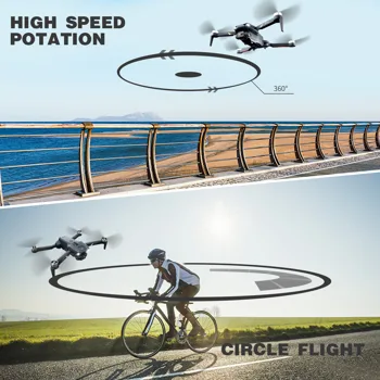 2026 2 Battery V28 RC Drone 6K HD Dual Camera WiFi FPV Foldable Quadcopter Camera Drone ,Logistic is randomly sent by UPS/USPS/GOFO/UNI/FEDEX view 4