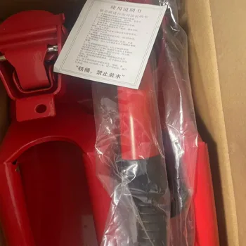 20L US Standard Cold-rolled Plate Petrol Diesel Can Gasoline Bucket with Oil Pipe Red 2 Pairs of Gloves view 5
