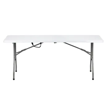 6FT Outdoor Courtyard Foldable Long Table view 7