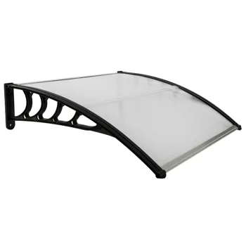 HT-100 x 96cm Household Application Door & Window Rain Cover Eaves Black Holder view 7