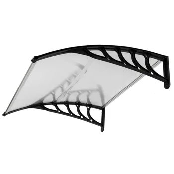 HT-100 x 96cm Household Application Door & Window Rain Cover Eaves Black Holder view 8
