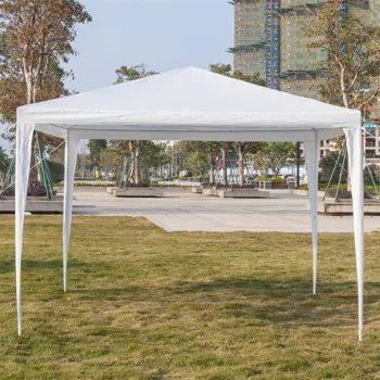 3 x 3m Waterproof Tent with Spiral Tubes White view 8