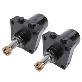 Pair Hydrulic Wheel Motor 114-0549 Replacement for Exmark Parker TE0195JS250AAMU 1140549 view 2