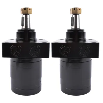 Pair Hydrulic Wheel Motor 114-0549 Replacement for Exmark Parker TE0195JS250AAMU 1140549 view 3
