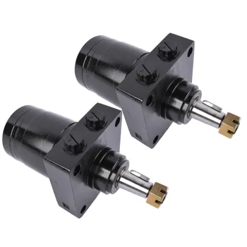 Pair Hydrulic Wheel Motor 114-0549 Replacement for Exmark Parker TE0195JS250AAMU 1140549 view 5